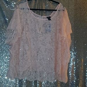 Cropped lace top by TORRID